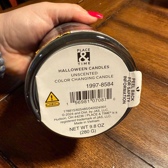 Moon phase heat activated candle - Picture 6 of 6